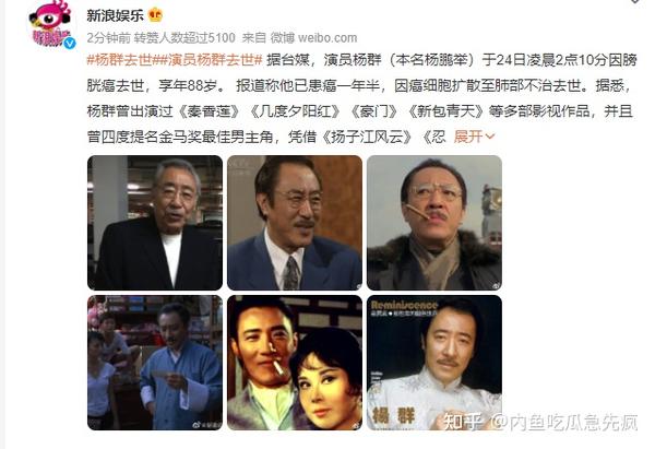 又一老戏骨离世:四度提名金马奖最佳男主角、和周星驰一起合作…… - 知乎