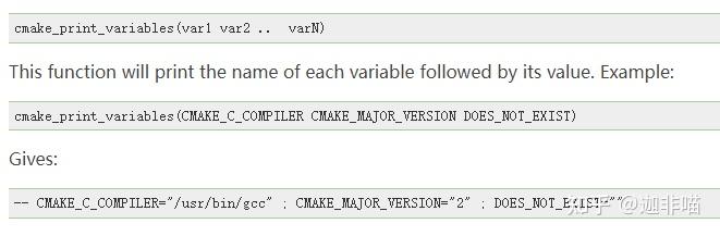 cmake variables