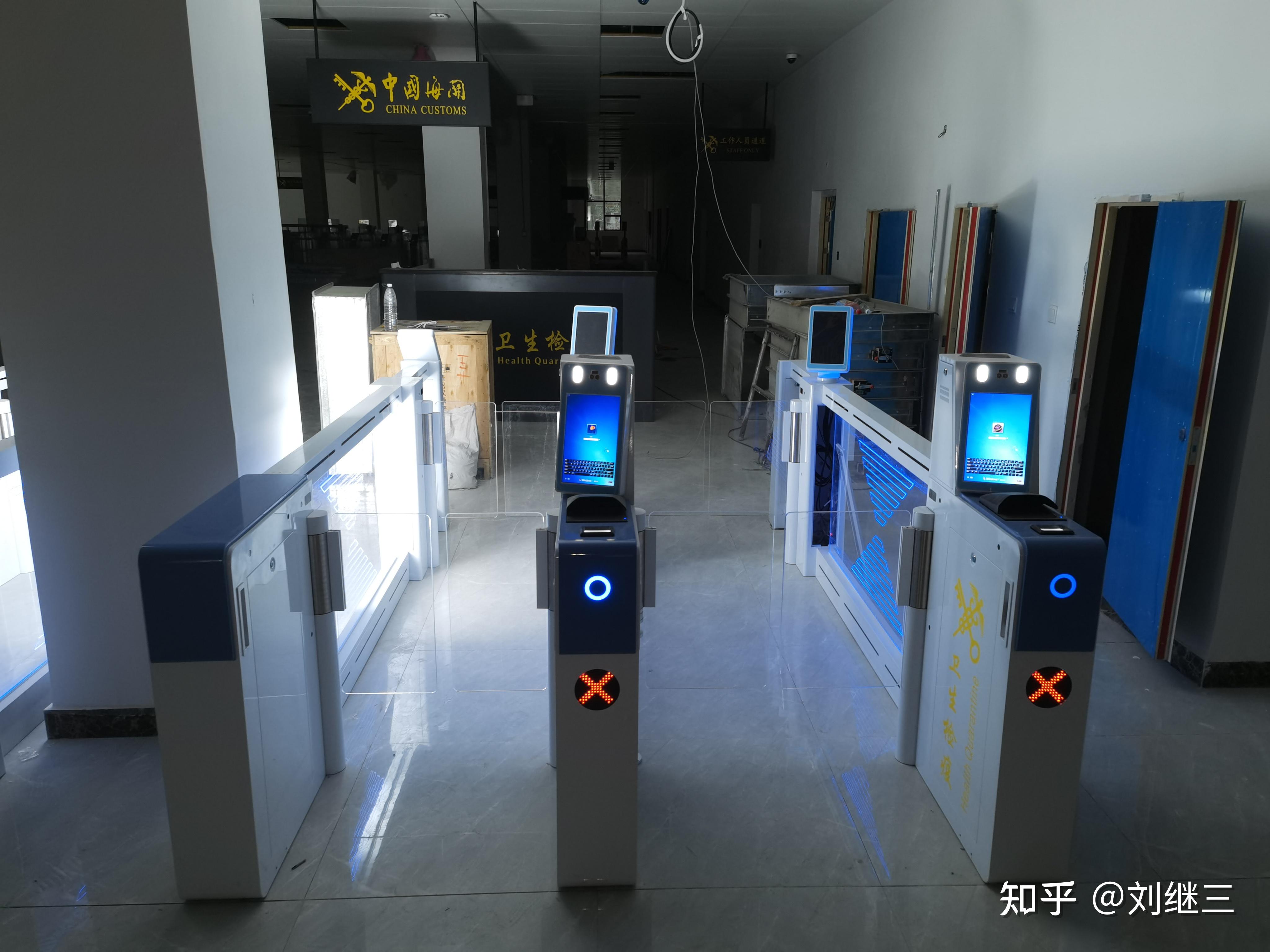 无人值守ab门通道闸在铁路客运车站实名制安检进站验证验票闸机解决方案假想 - 知乎