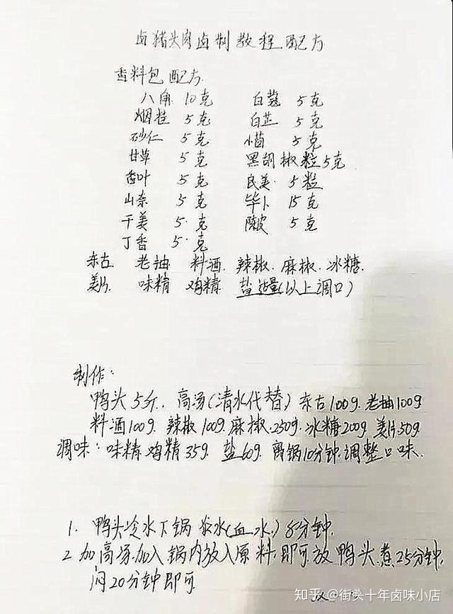 泸西麻辣卤鸡脚秘方图片