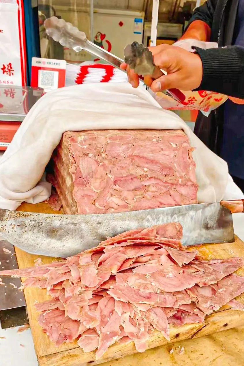 猪肉垛子肉制作过程图片