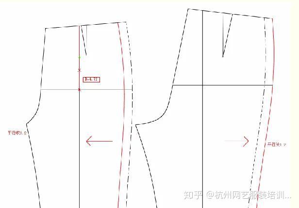 十五,裙褲後襠過於嵌入處理v:wangyifz520