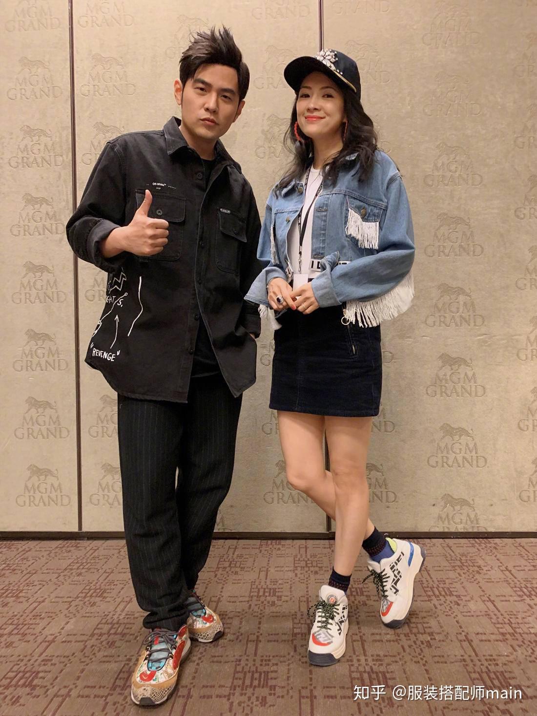 章子怡齐肩短发配上深v拖地裙自信优雅潇洒帅气女神范儿十足