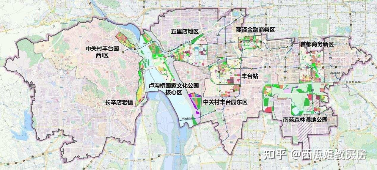 北京丰台地理位置图片