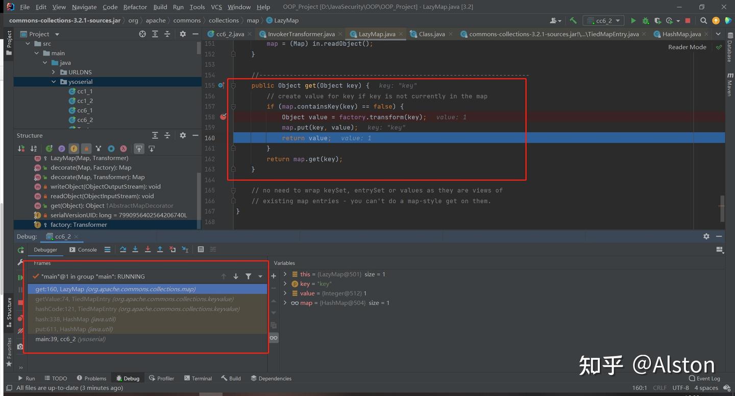 Java反序列化安全 - ysoserial commons collections 6 - 知乎