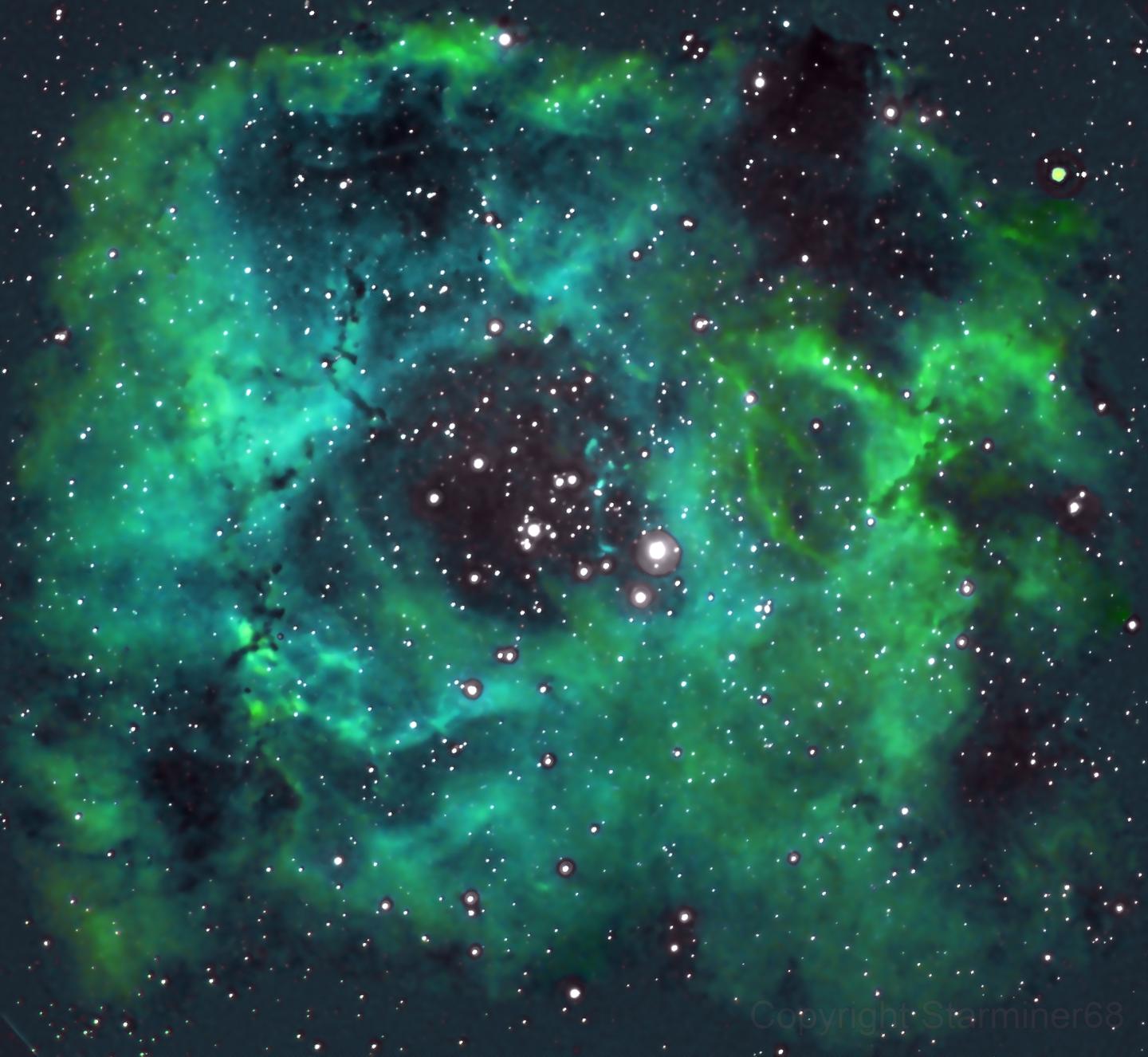 ngc2237玫瑰星云zwoasi天文同好深空摄影展示