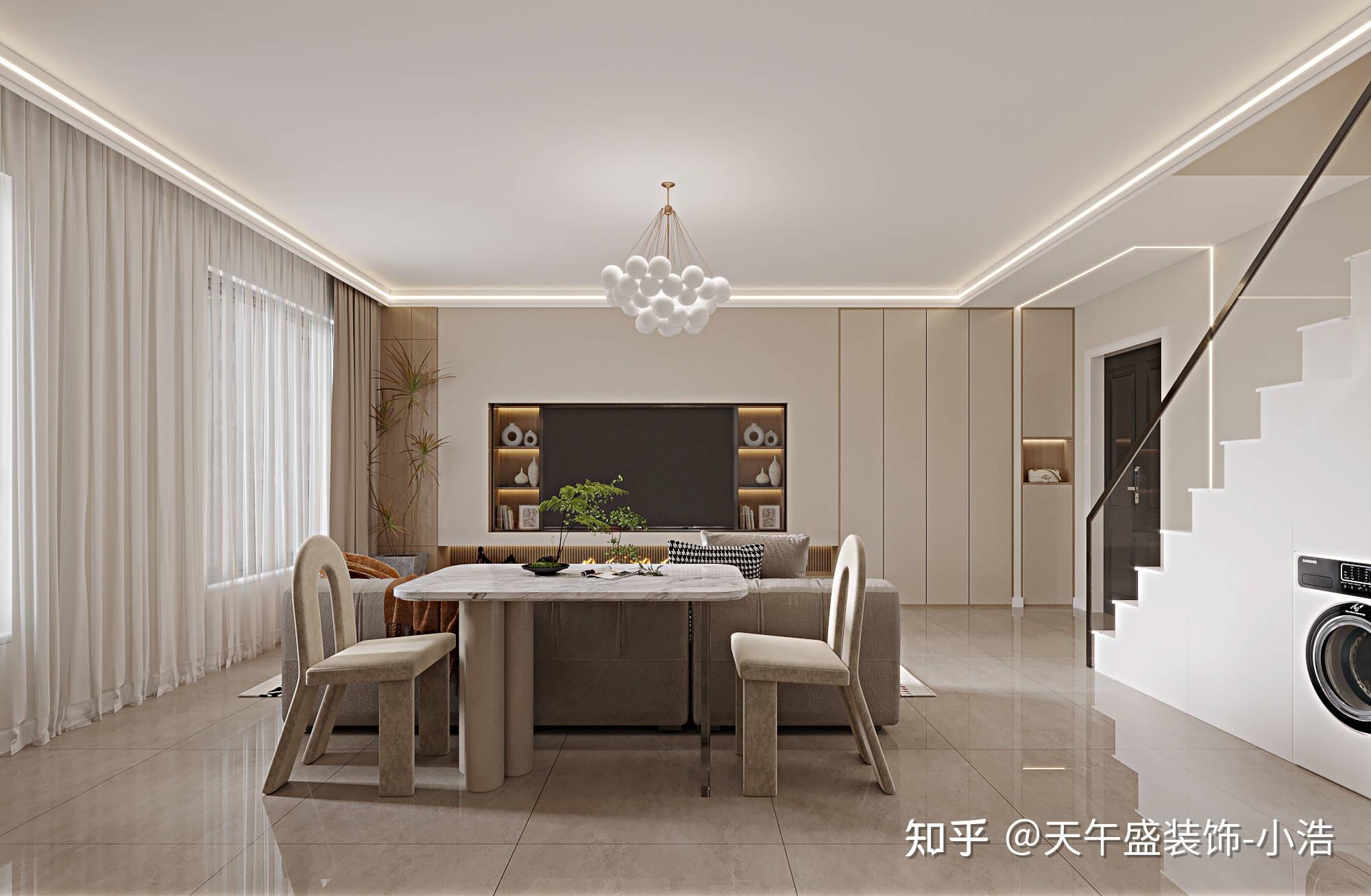 天午盛装饰110㎡质感有格调的简约LOFT,把空间运用到极致! - 知乎