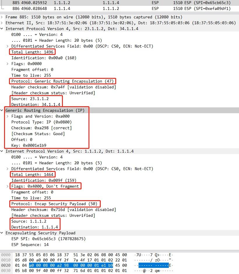 Gre over ipsec ipsec ipsec over gre 