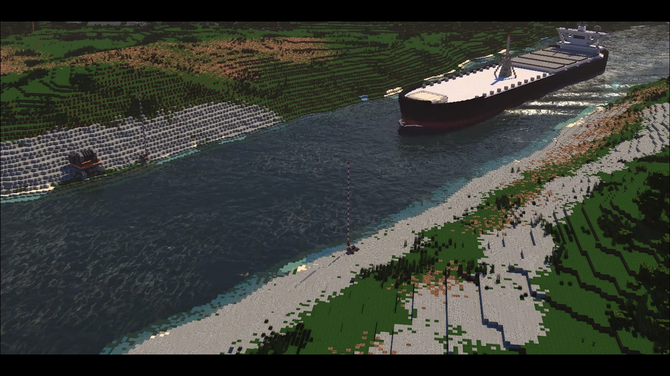 外星人,消灭人类)的秘密文件,在降临派的审判日号经过巴拿马运河时,在