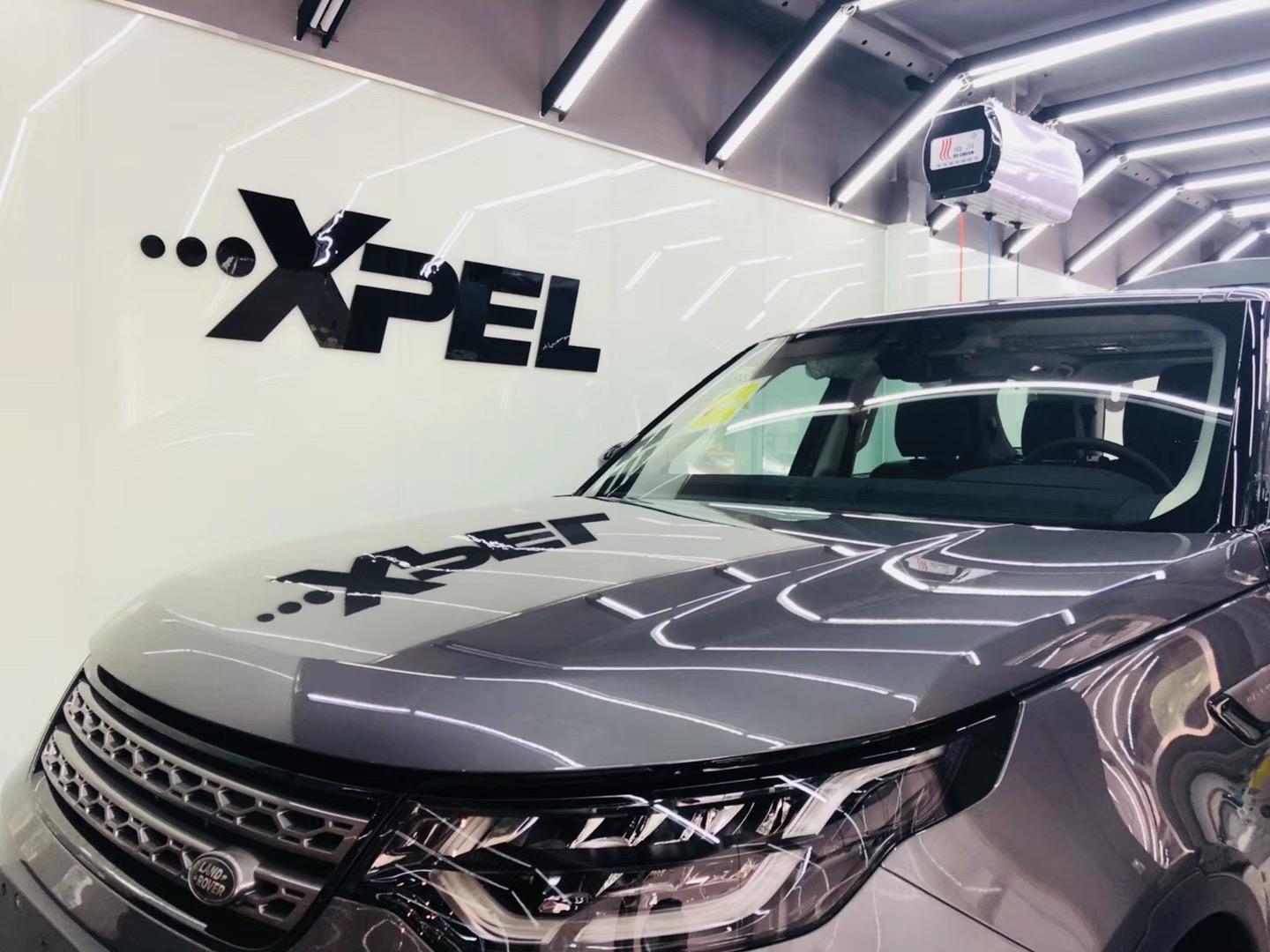 路虎装贴xpellux隐形车衣透明膜