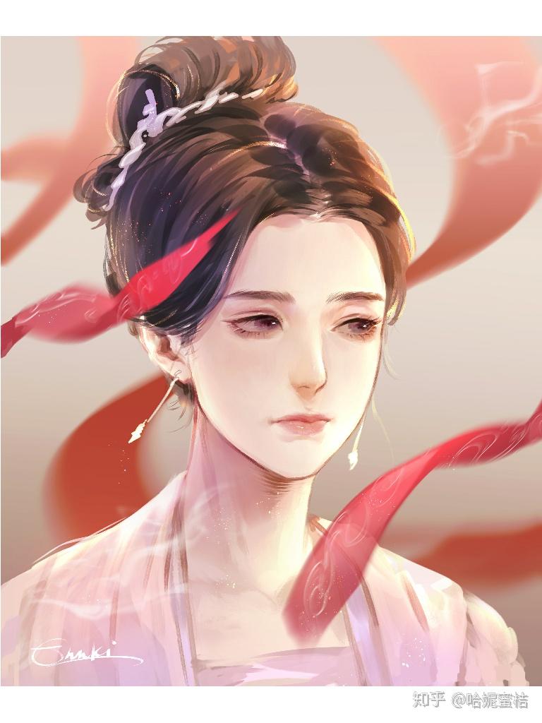 传闻中的陈芊芊手绘头像