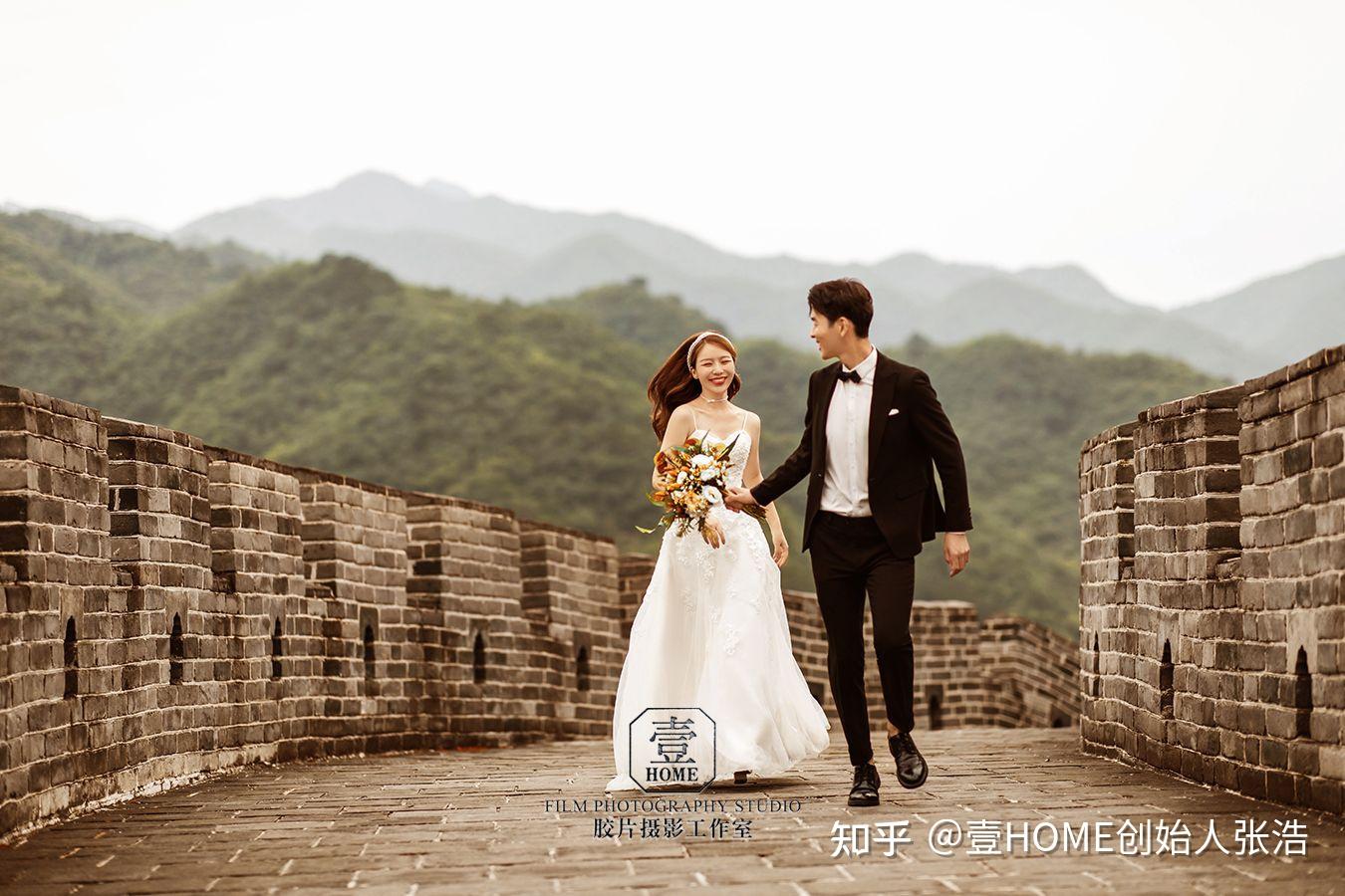 在长城拍的婚纱照被爸妈夸爆了