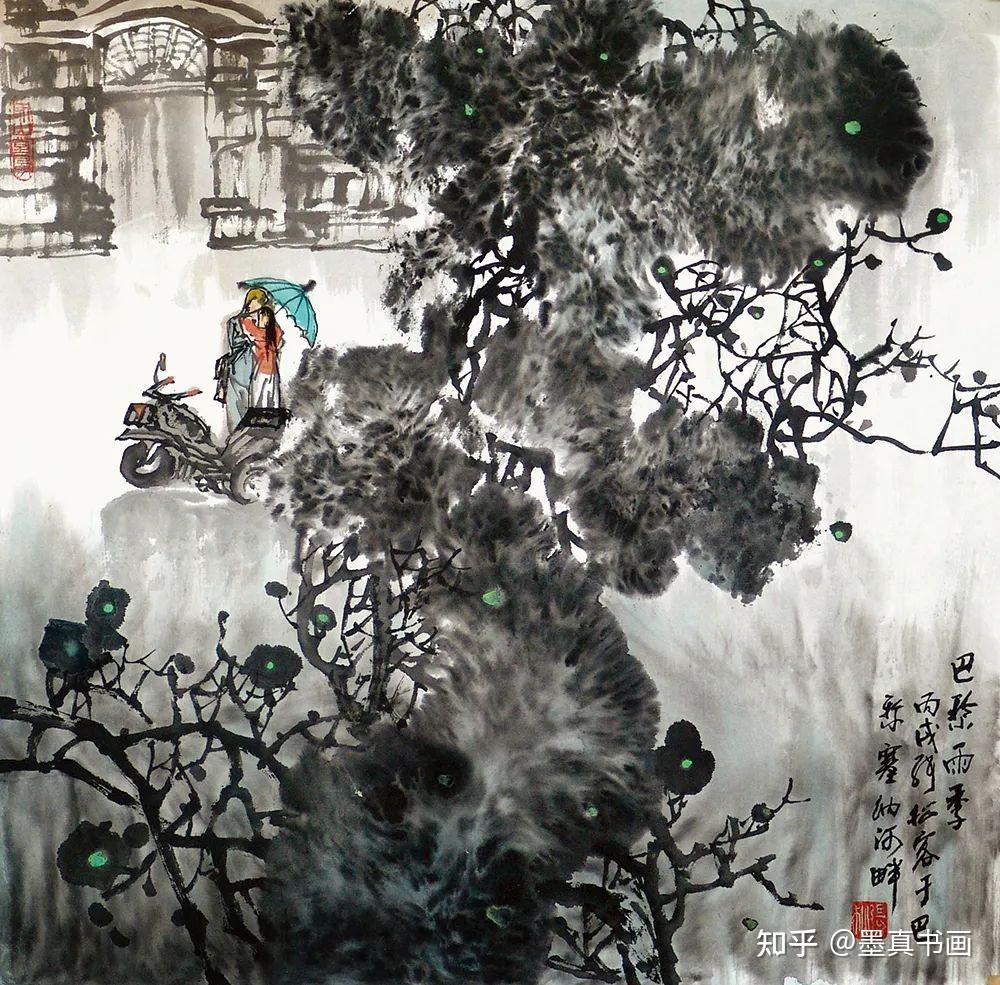 「张松」｜丹青追梦 水墨本色-中国当代书画名家个人云展览 - 知乎