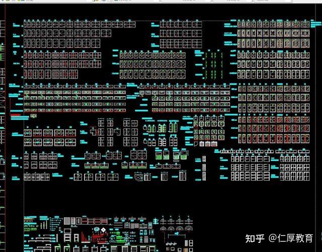 CAD图库大全:CAD最新施工图家具图库素材+全网最全室内设计素材 - 知乎