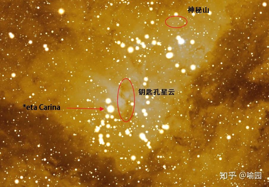 详解船底座大星云 Ngc3372 知乎 3376