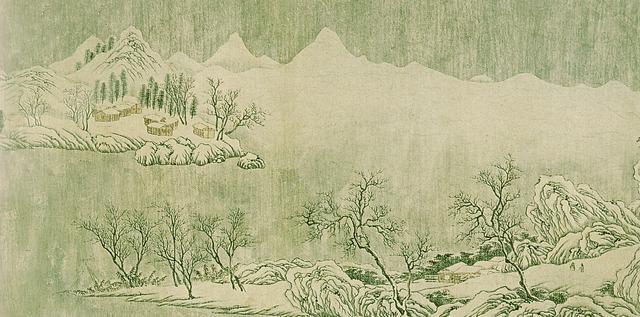 诗中有画，画中有诗，王维作品欣赏 - 知乎