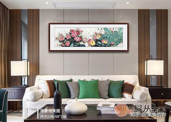 客厅里面应该挂什么画 名人书法字画更显品位 - 知乎