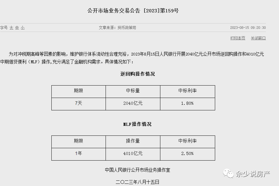 央行再次降息，房贷利率会下降吗 - 知乎