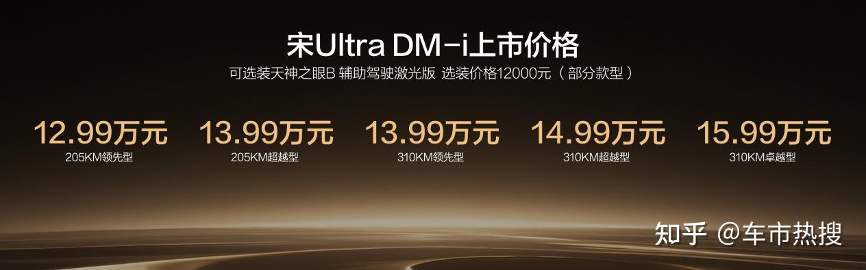 12.99万起,比亚迪宋Ultra DM-i,更值得购买?