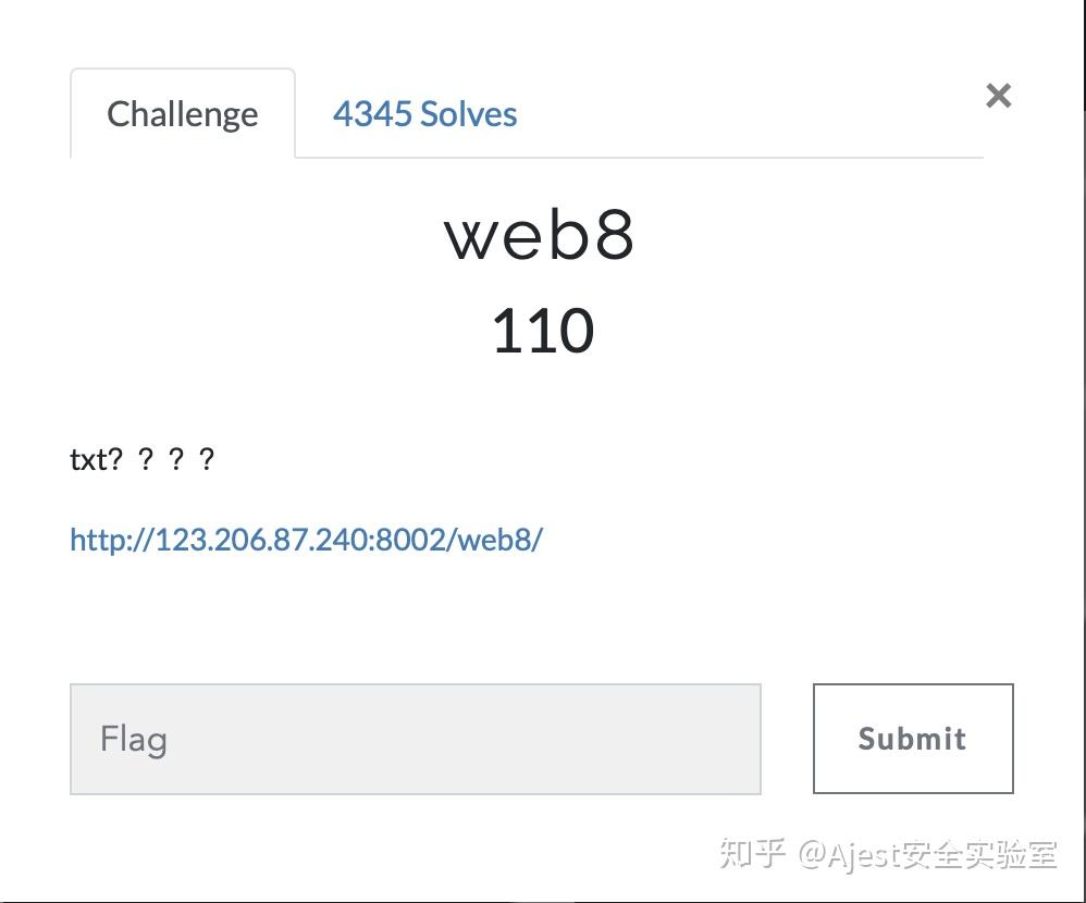 [CTF]BugkuCTF - Web - web8 - 知乎