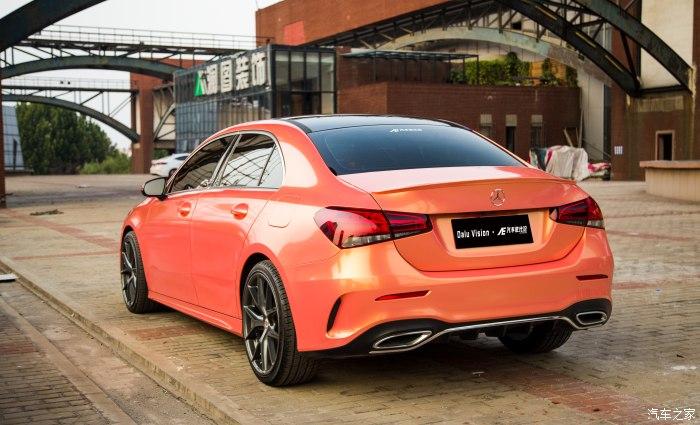 开往春天的汽车阳春三月给奔驰a180的小改装做个总结