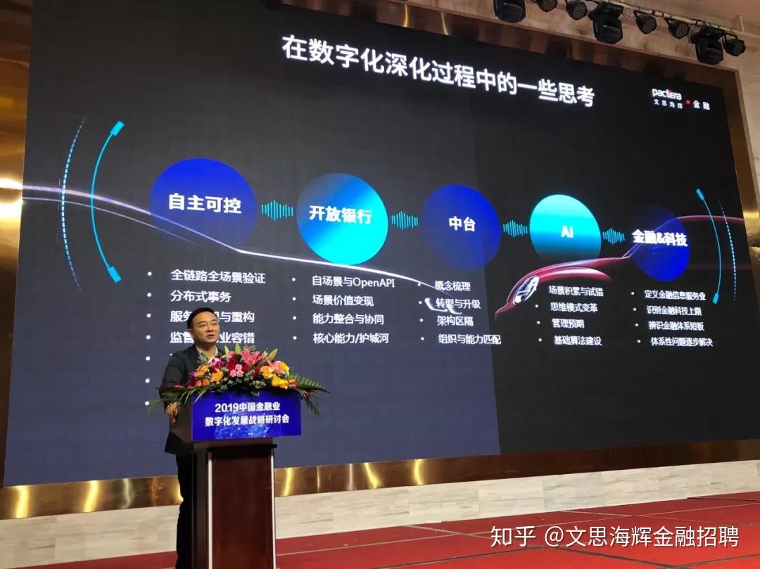 第十五期文思海辉金融出席2019长沙金融数字化发展战略研讨会