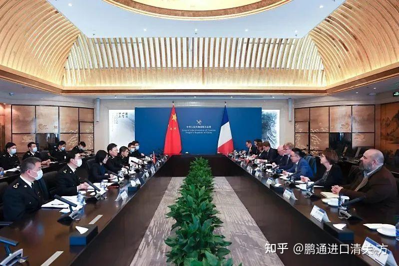 海关总署署长俞建华会见法国农业与粮食主权部部长马克·费诺 - 知乎