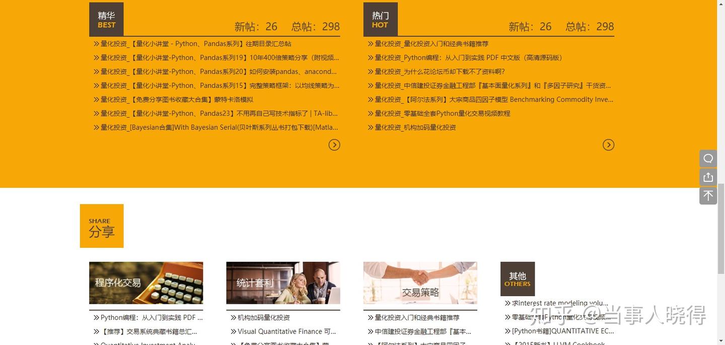 干货丨盘点国内量化交易平台及论坛- 知乎