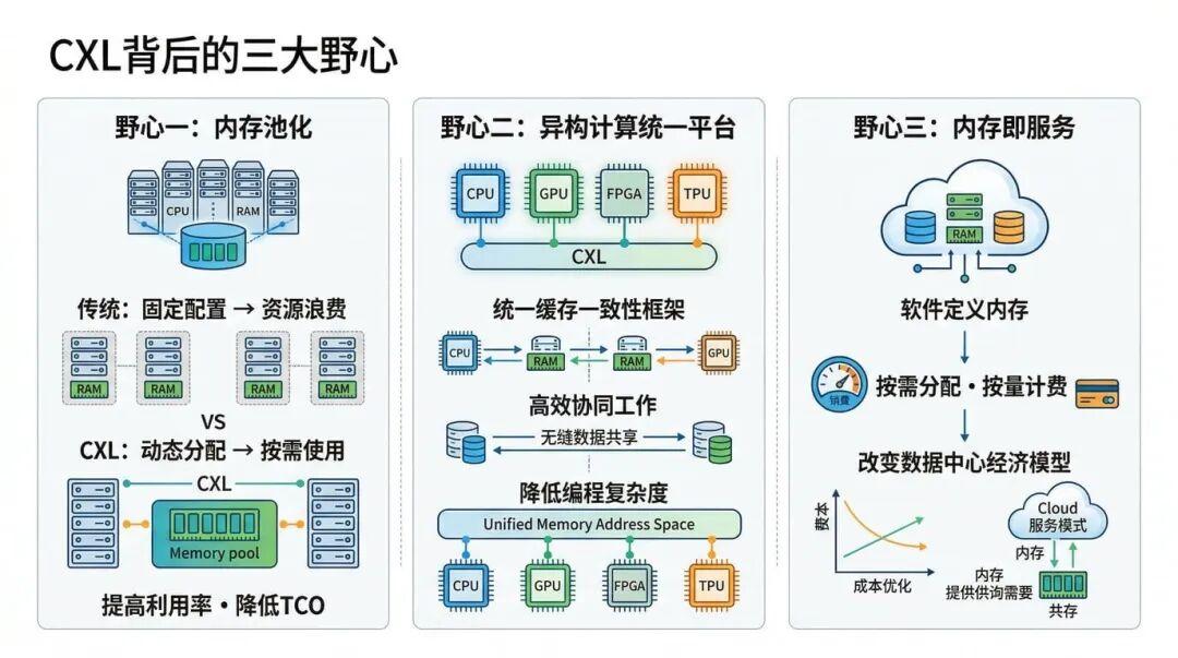 CXL协议深度解析：大厂对CXL是什么态度？ - 知乎