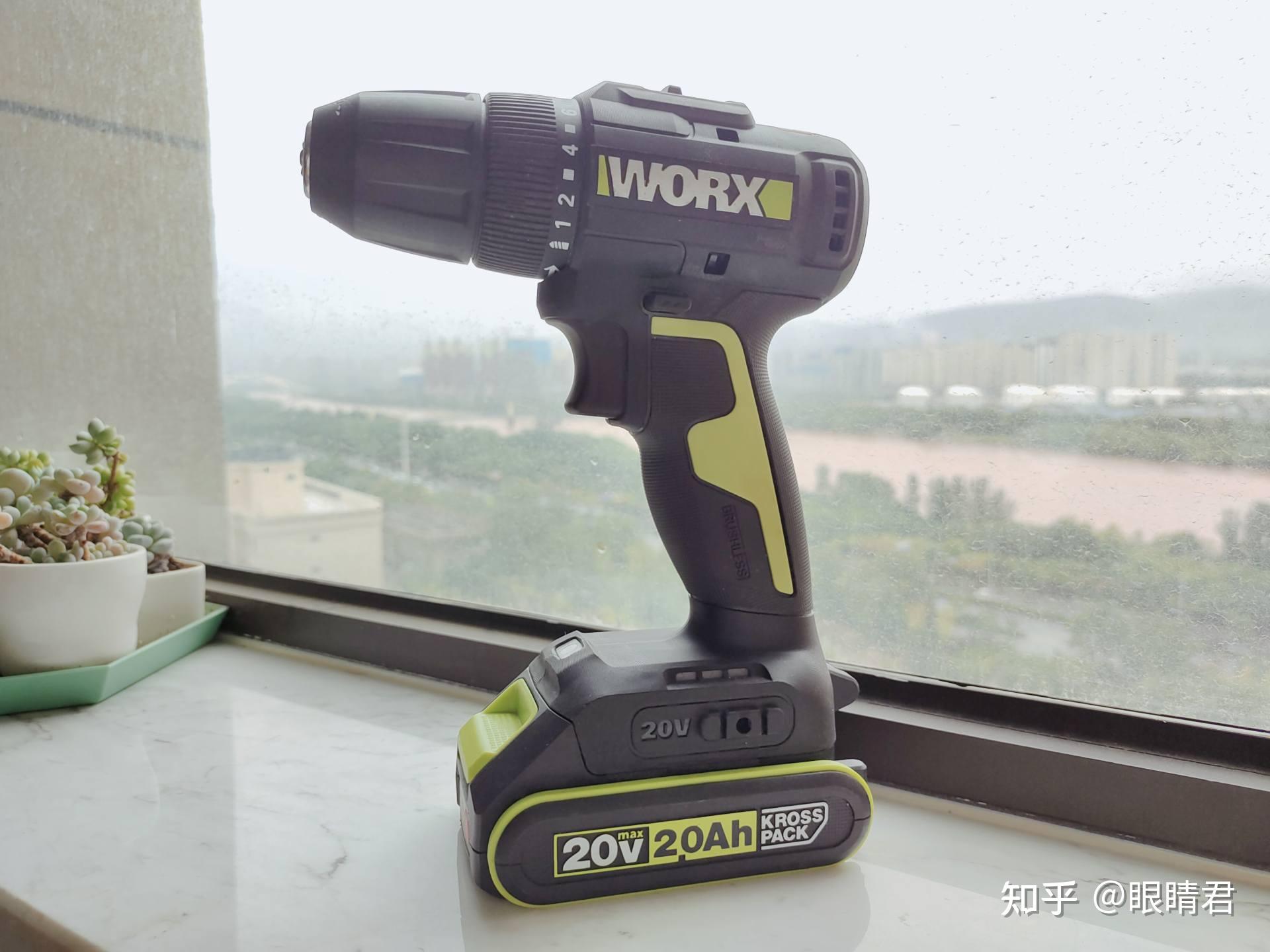 搬砖人的工具worx威克士20v锂电钻we212