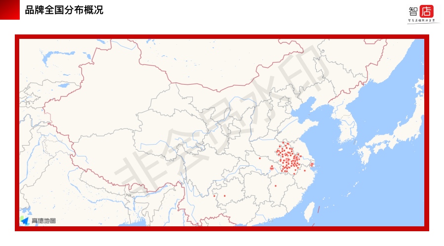 老乡鸡全国各线级城市选址特征观察