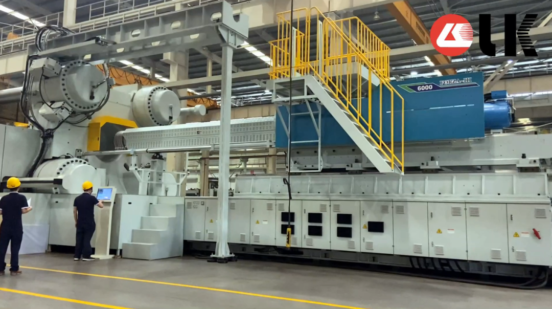 力劲集团超大型6000吨两板式注塑机装配纪实视频