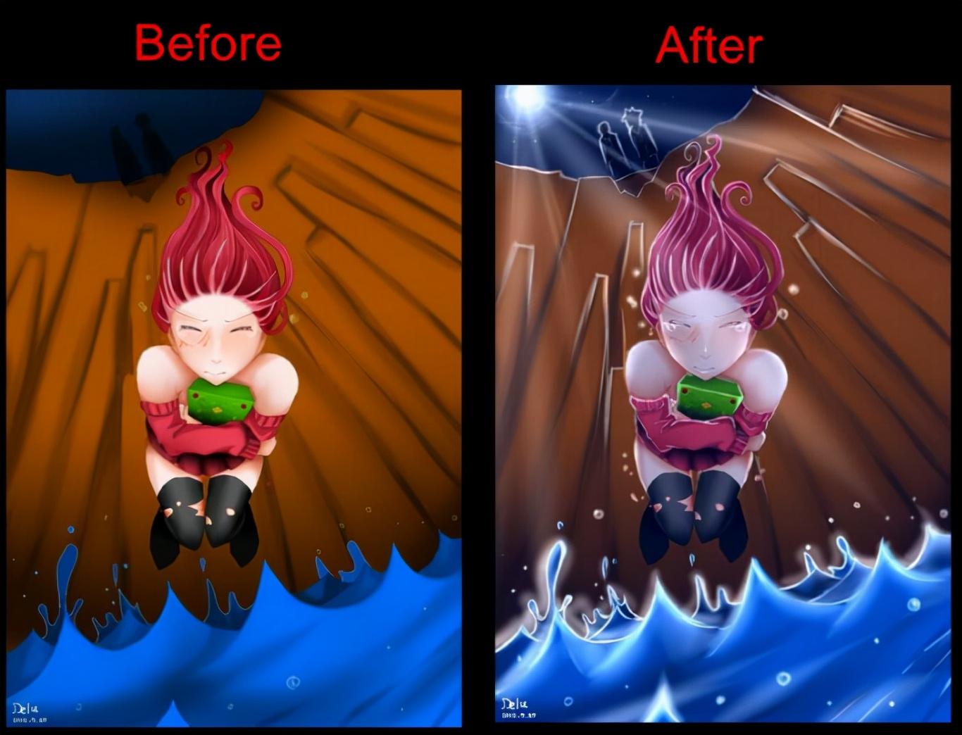 如何画出光束的效果教你各种光线的画法教程