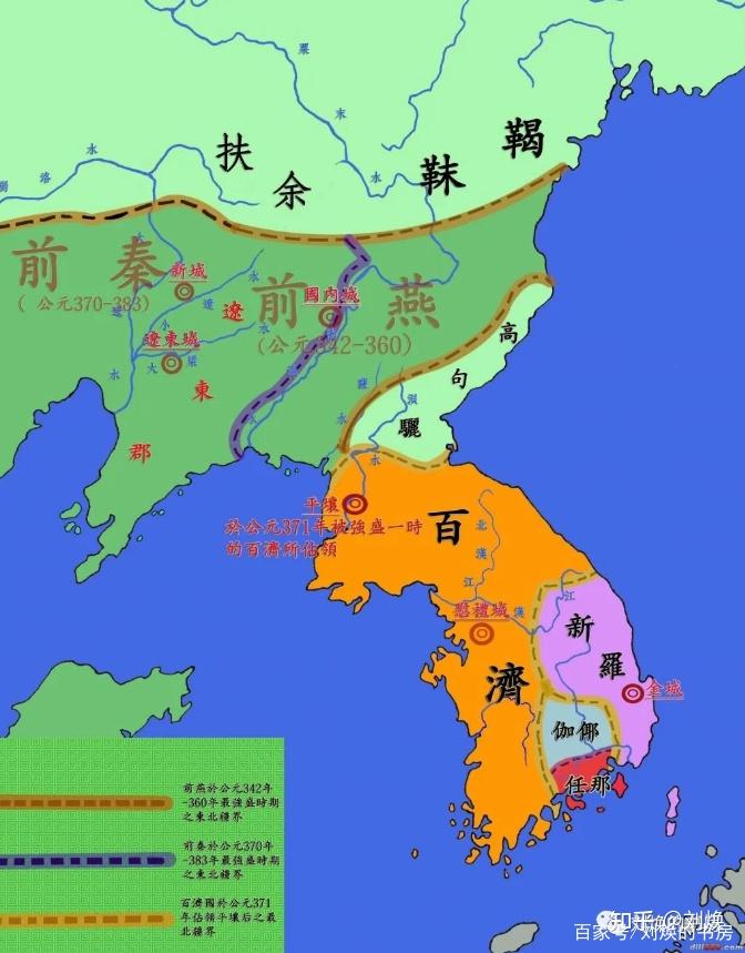 高句丽新罗百济地图图片