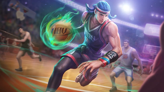 传说对决新皮肤 「热血篮球」阿莱斯特技能特效预览