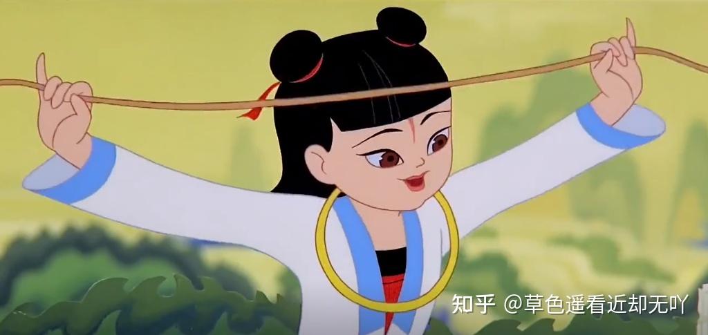 迫于龙王威逼,李靖找到哪吒,看到哪吒手中的龙筋,感觉不妙,赶忙问他