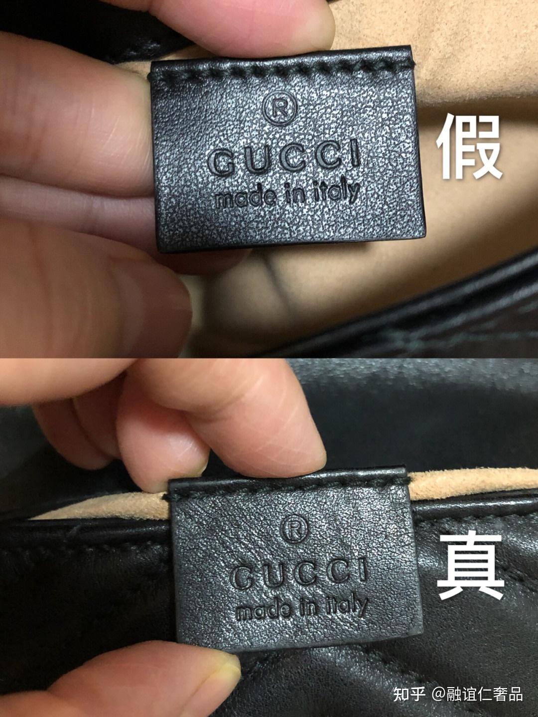 guccisuperminimarmont真假对比