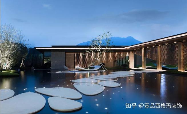 有哪些好看的售楼处水景案例