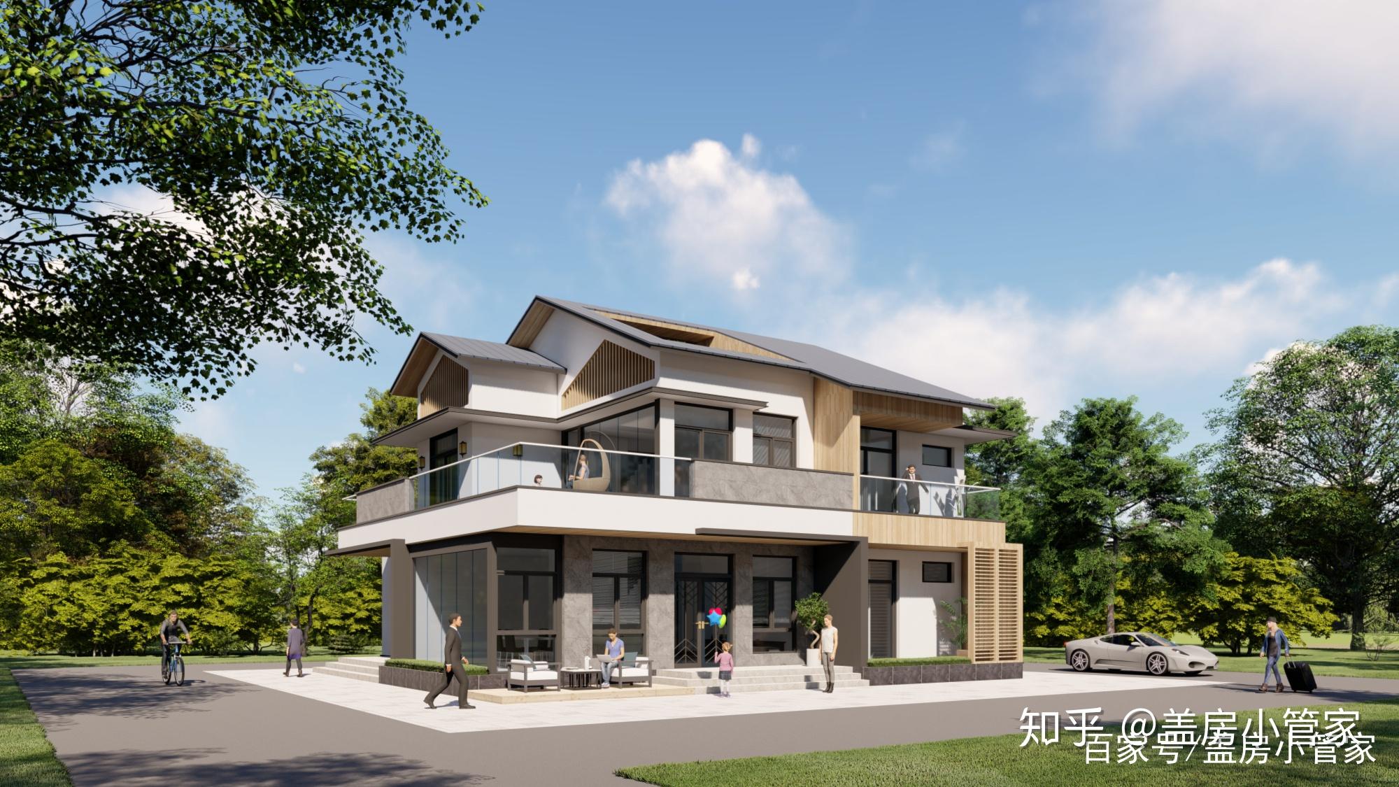 重庆农村一现代别墅美的一塌糊涂为设计点赞