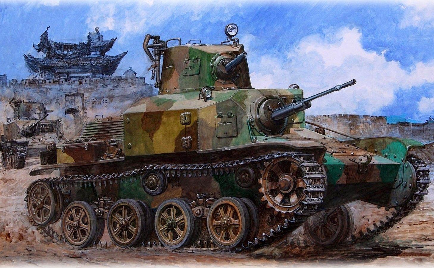 二战日军坦克彩绘收录