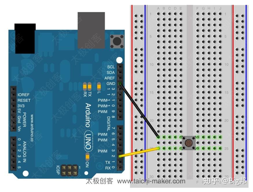 连桥的小礼物四十一 arduino基础二 数字输入 - 知乎