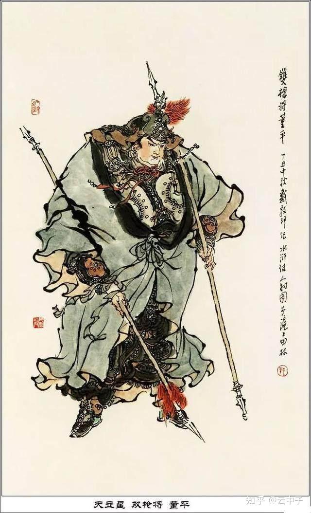 水浒传108将 | 戴敦邦老师108将图谱