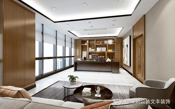 9款老板办公室设计装修空间方案-里面有你喜欢的吗？ - 知乎