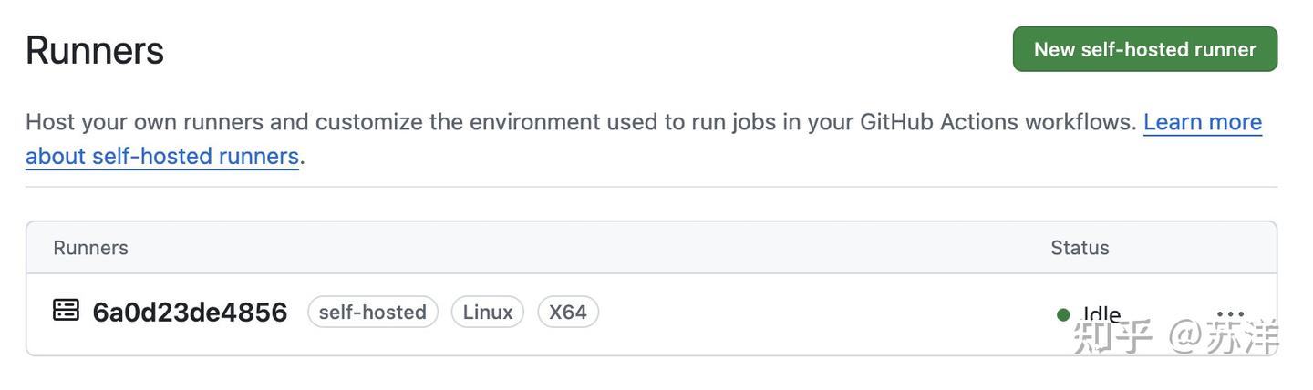 用 Docker 私有化部署 GitHub Actions Runner（Runner Fleet） - 知乎