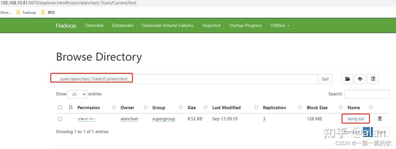 12、HDFS Trash垃圾桶回收介绍与示例 知乎