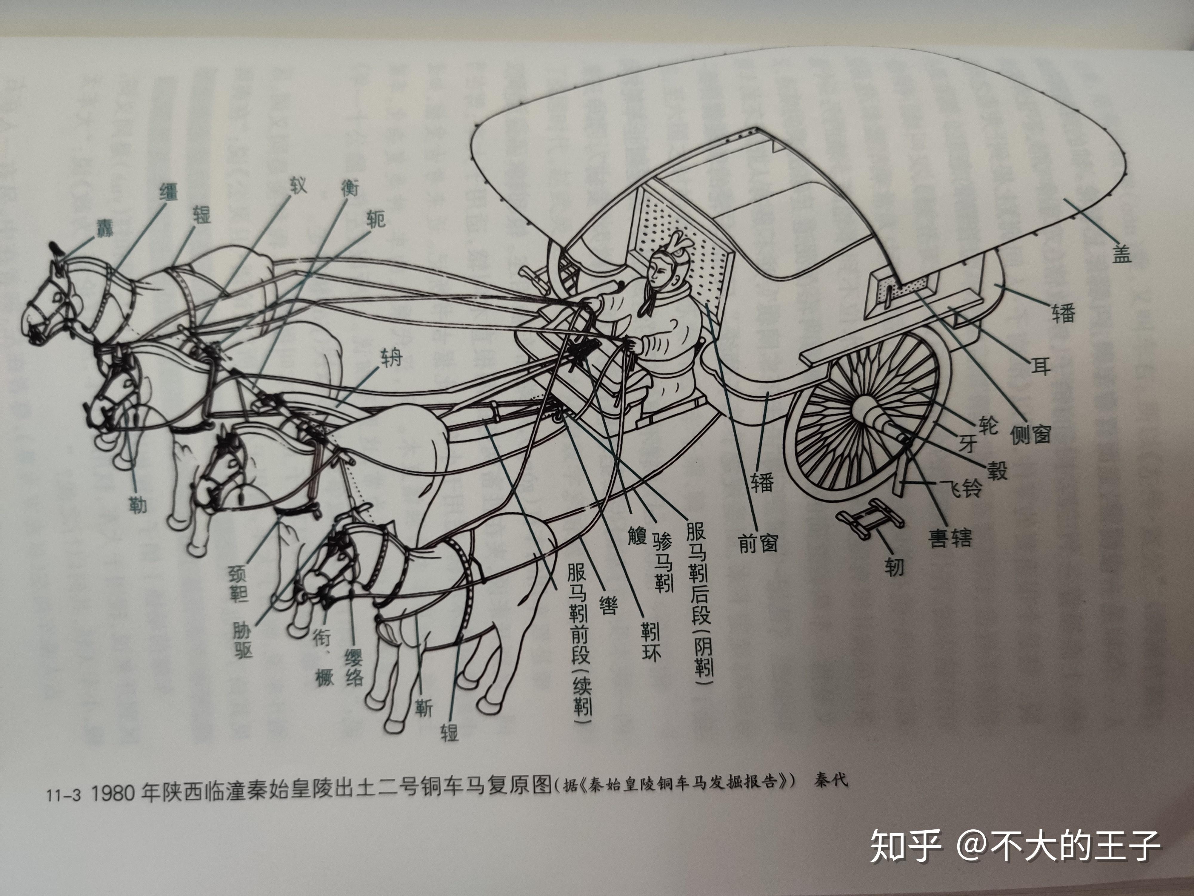 古代牛车结构图图片