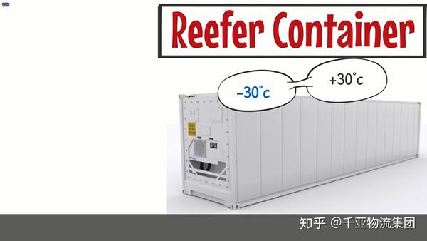 接下来,是 冷藏集装箱(reefer container)