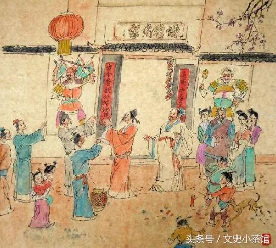 中国古代民间大家如何过春节看看唐宋时的春节吧