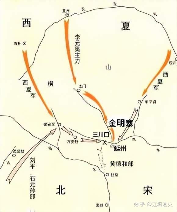 宋夏战争三川口之战,为何宋军惨败? - 知乎
