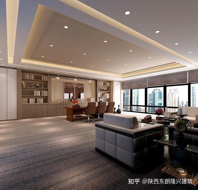 陕西集团办公室怎么装修,集团公司装修设计,办公室装修设计 - 知乎